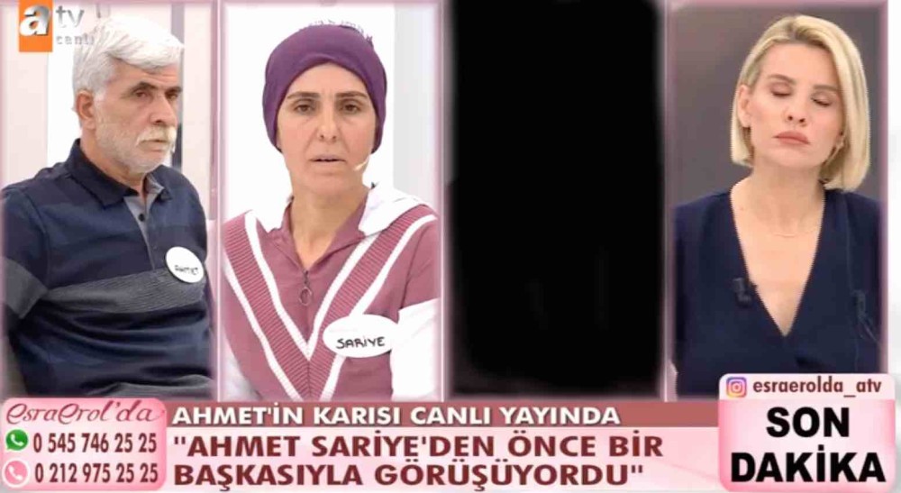 esra erol da ahmet demir kimdir sariye demir kimdir sariye demir olayi nedir